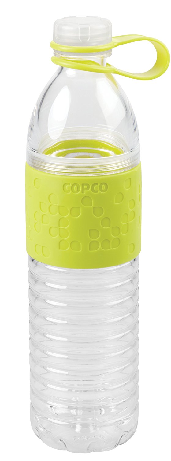 Copco Hydra Reusable Water Bottle with Tethered Leak-proof Cap 20 oz ...