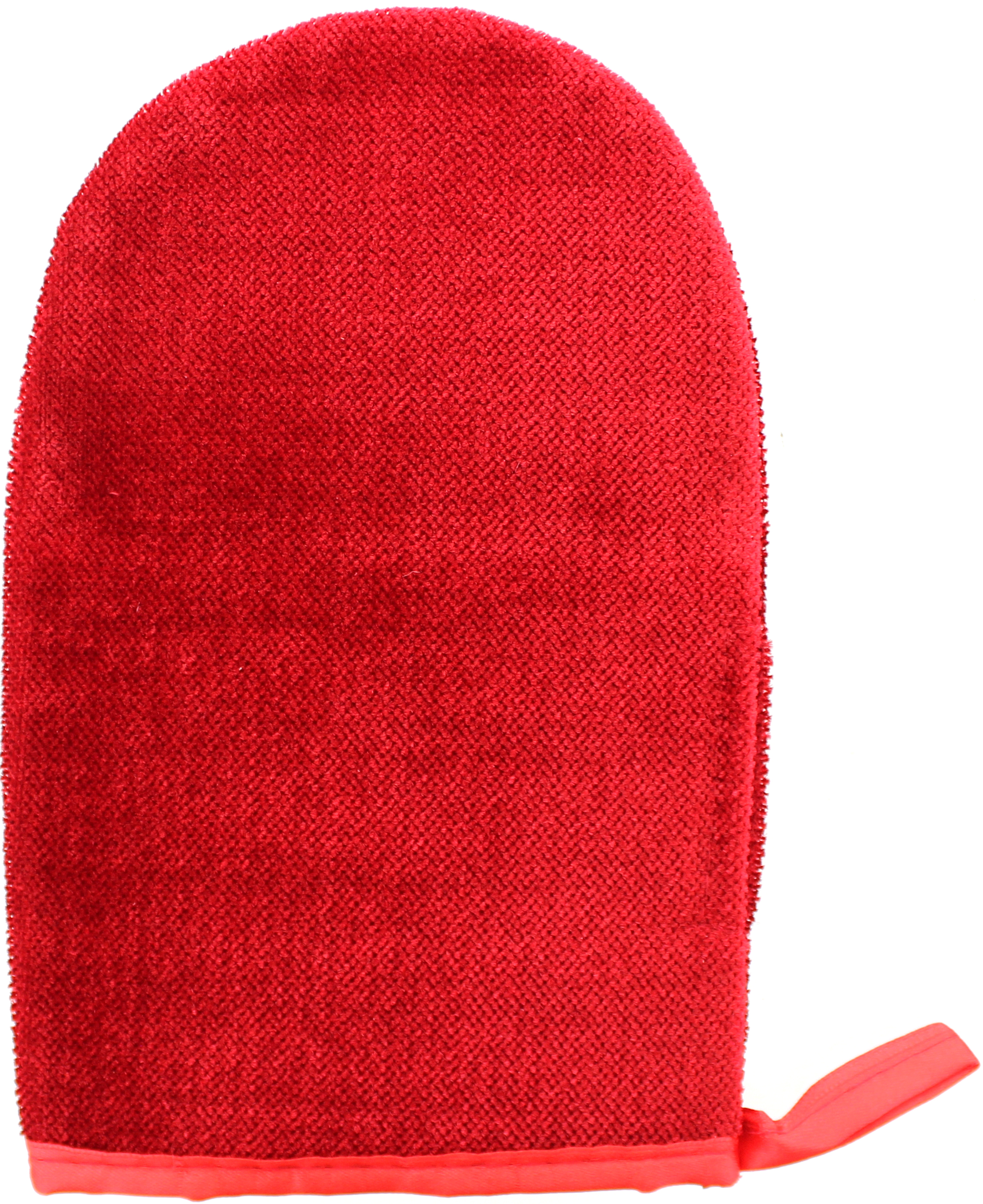 Evercare Red Pet Hair Pick Up Mitt Hands On Pet Grooming Hair and Dust