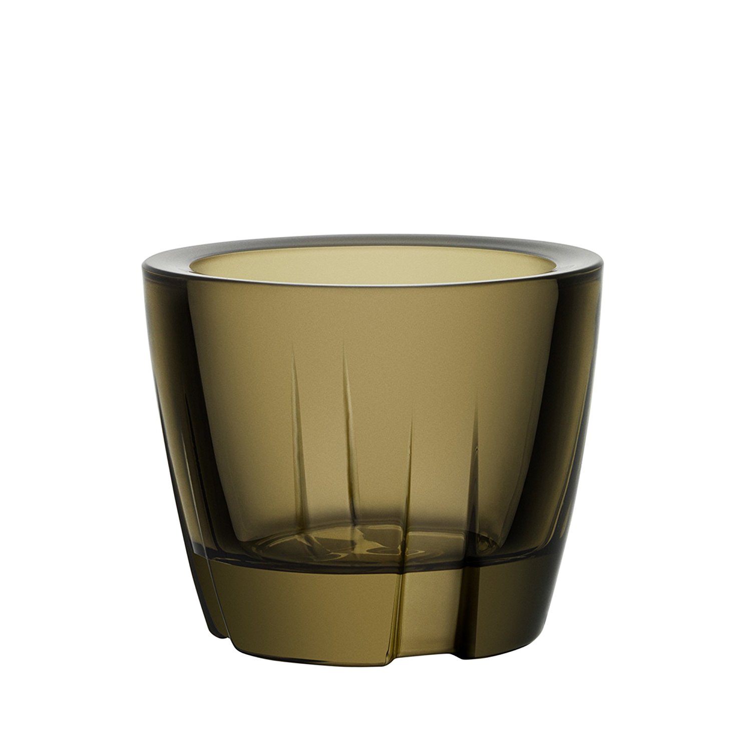 Kosta Boda Bruk Anything Bowl Votive Tea Light Candle Holder Dark