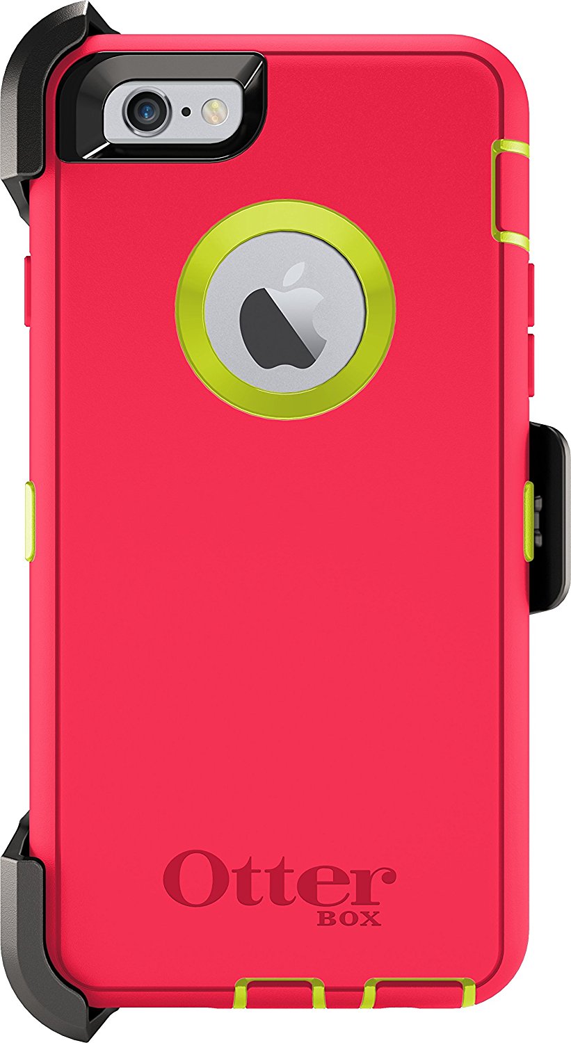 OtterBox Defender Case iPhone 6 Plus 6S Plus - Citron, Green, Blaze ...