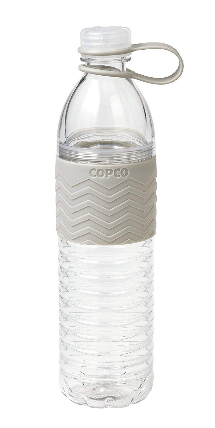 Copco Hydra Reusable Plastic Water Bottle Tethered Cap 2510 2297 20 Ounces Grey 43909022971 Ebay