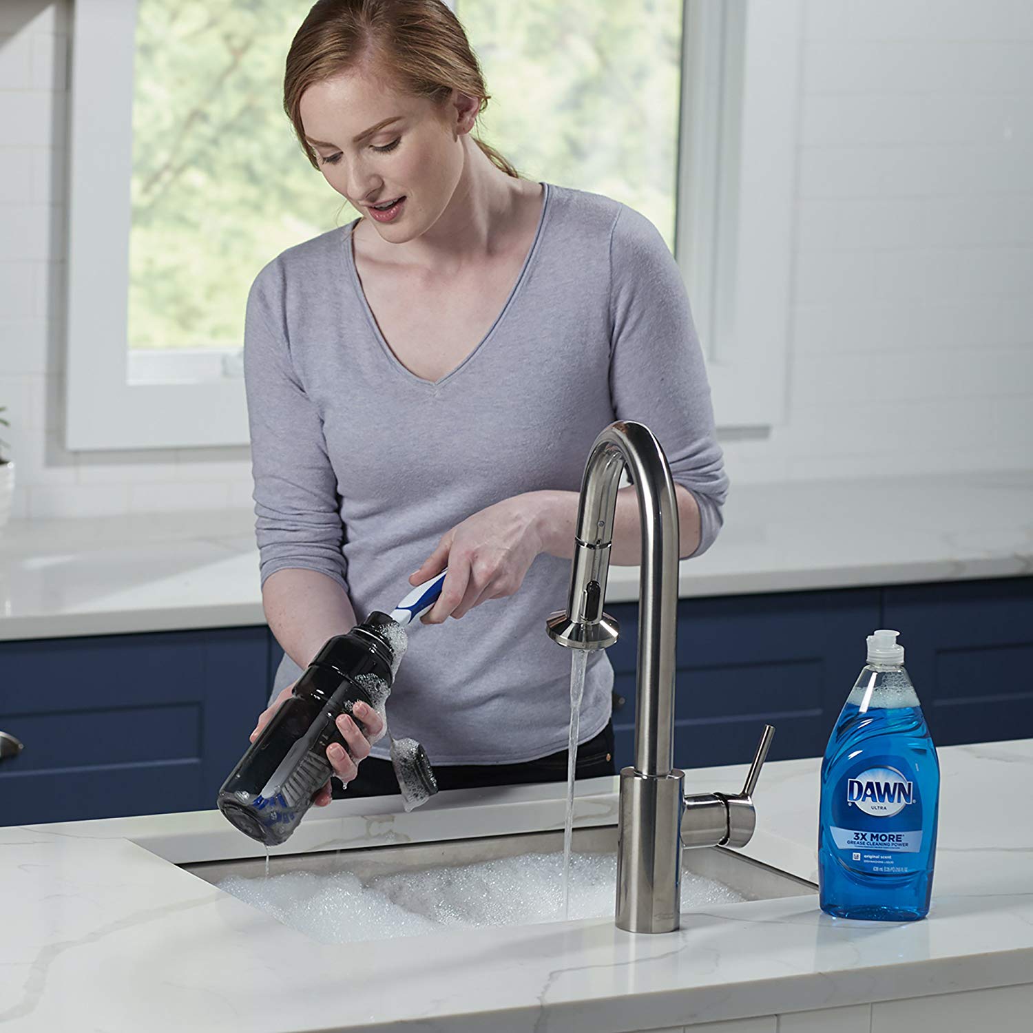 Dawn Ultra Bottle Brush & Straw Brush Hydration And Mug Cleaning Kit