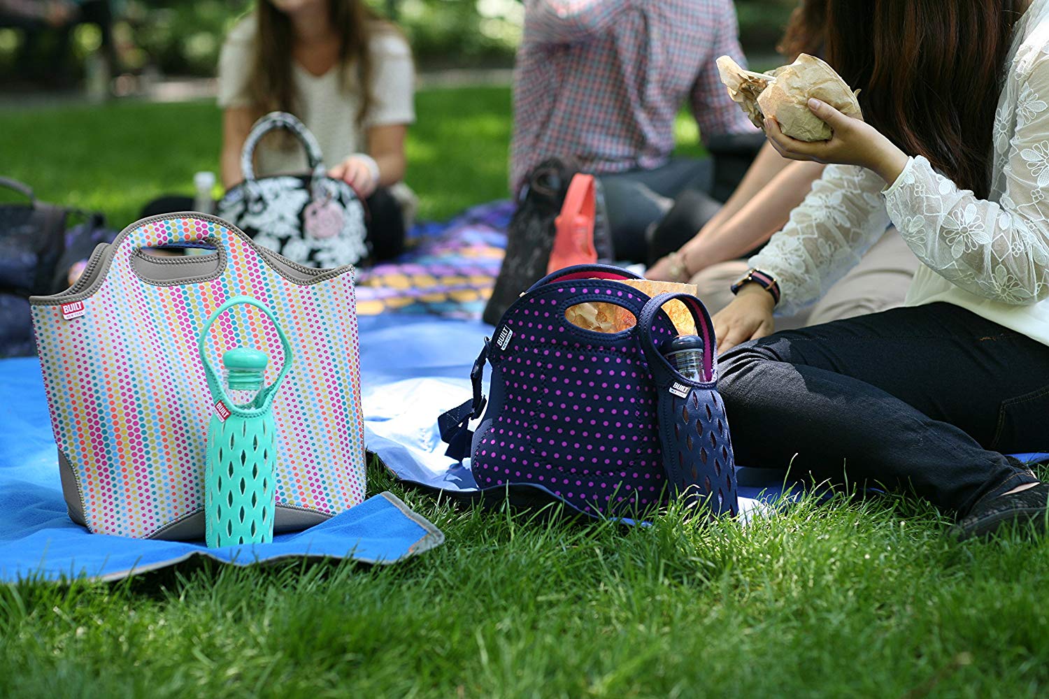 built insulated lunch bag