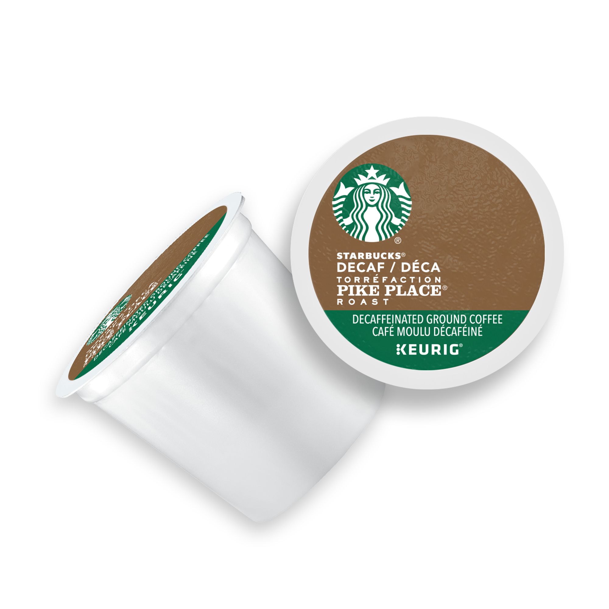 Starbucks Coffee Keurig K-Cups, Decaf Pike Place Roast, Medium Roast