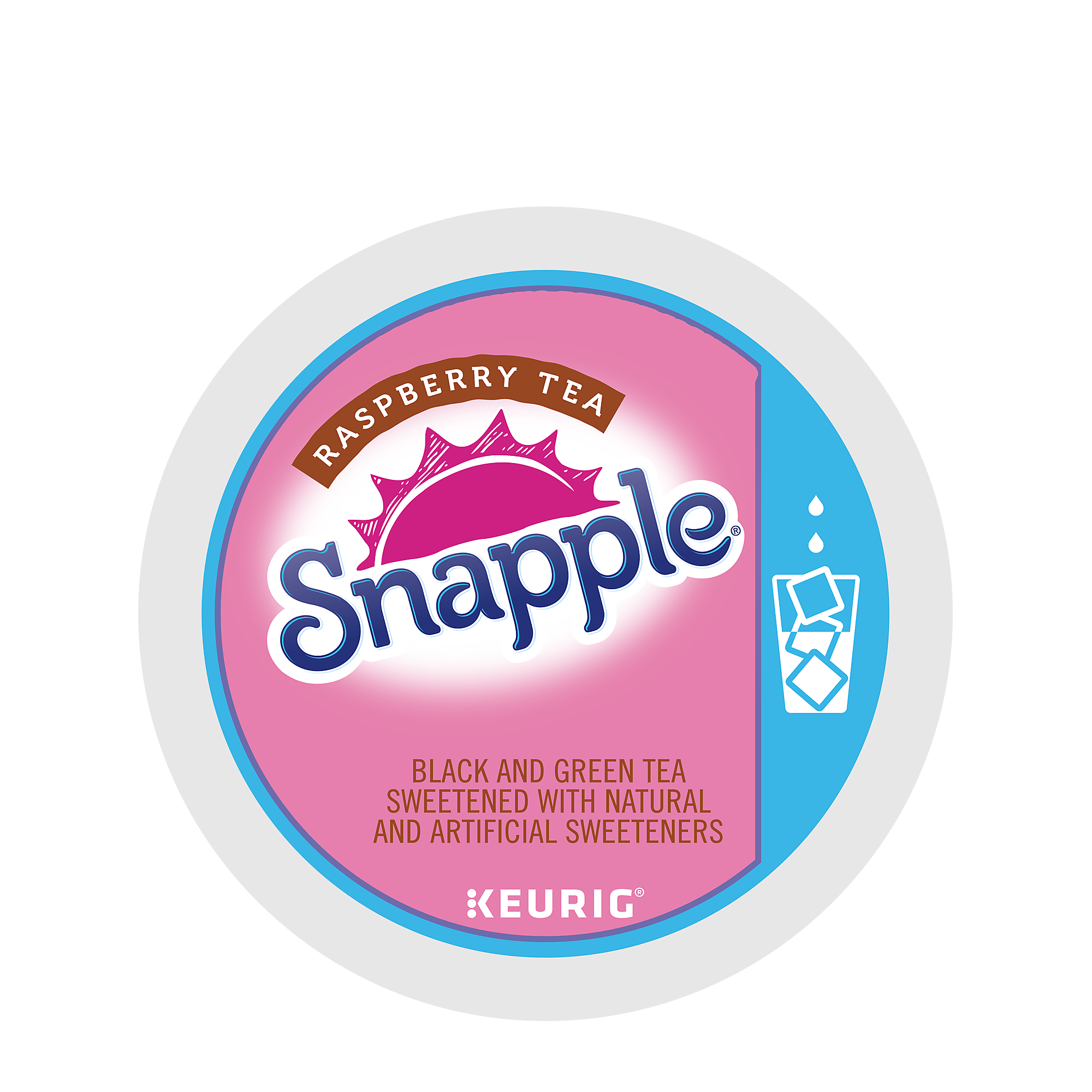 Snapple Iced Tea Keurig KCups, Raspberry Iced Tea, Fresh K Cups 88