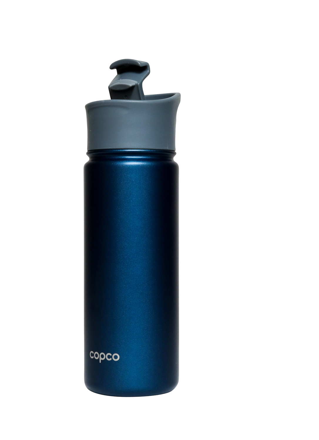 Copco Stainless Steel Double Wall Insulated Sports Water Bottle w/ Flip Top Blue eBay