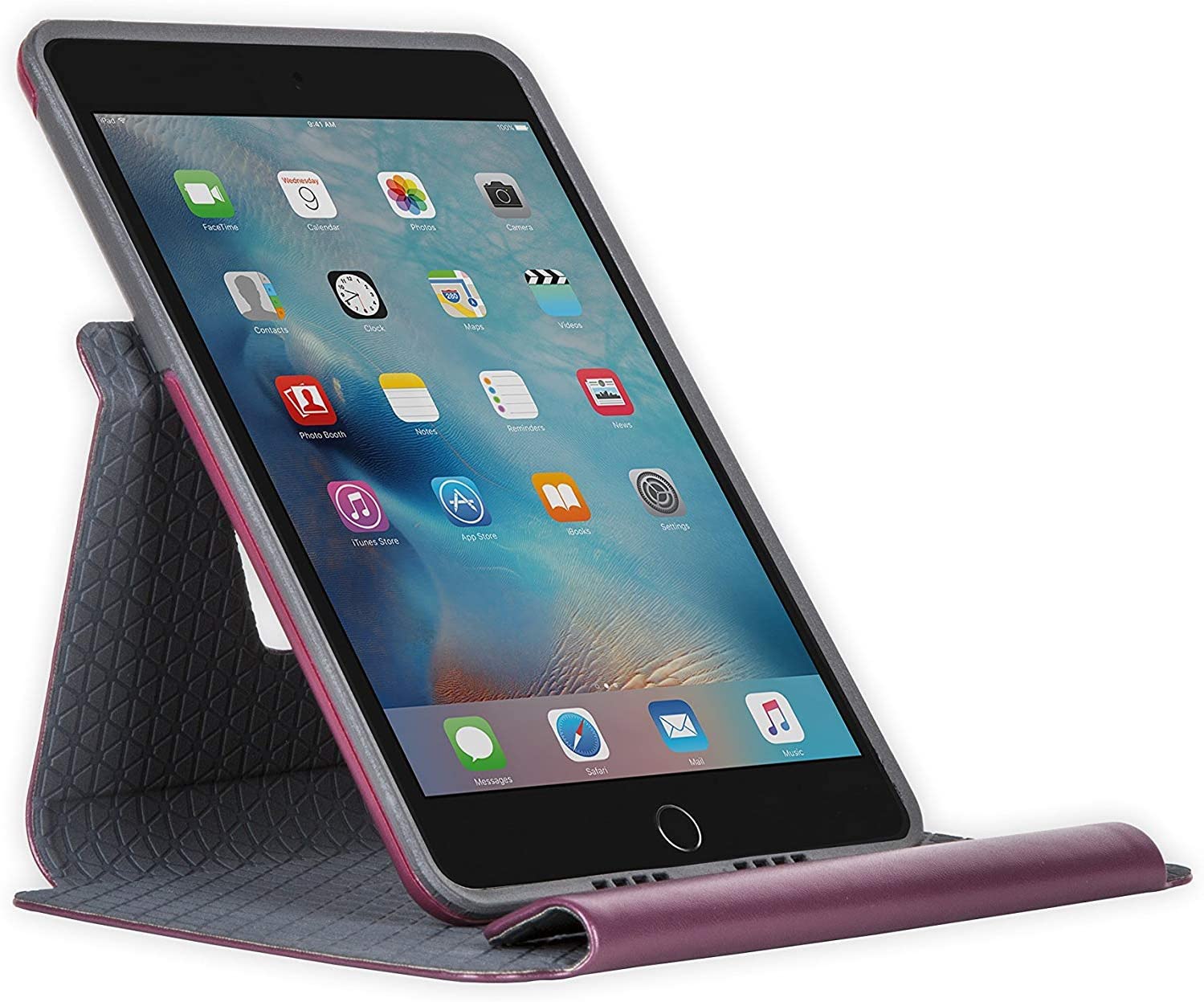 OtterBox Symmetry Series Folio Case Protective for iPad mini 4 Merlot