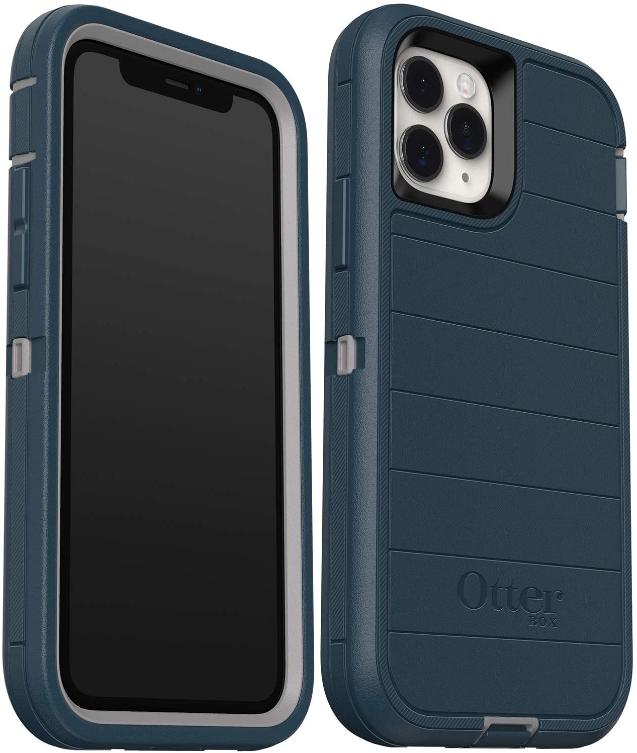 OtterBox Defender Rugged Case Only iPhone 11 Pro, Gone Fishin Blue Easy