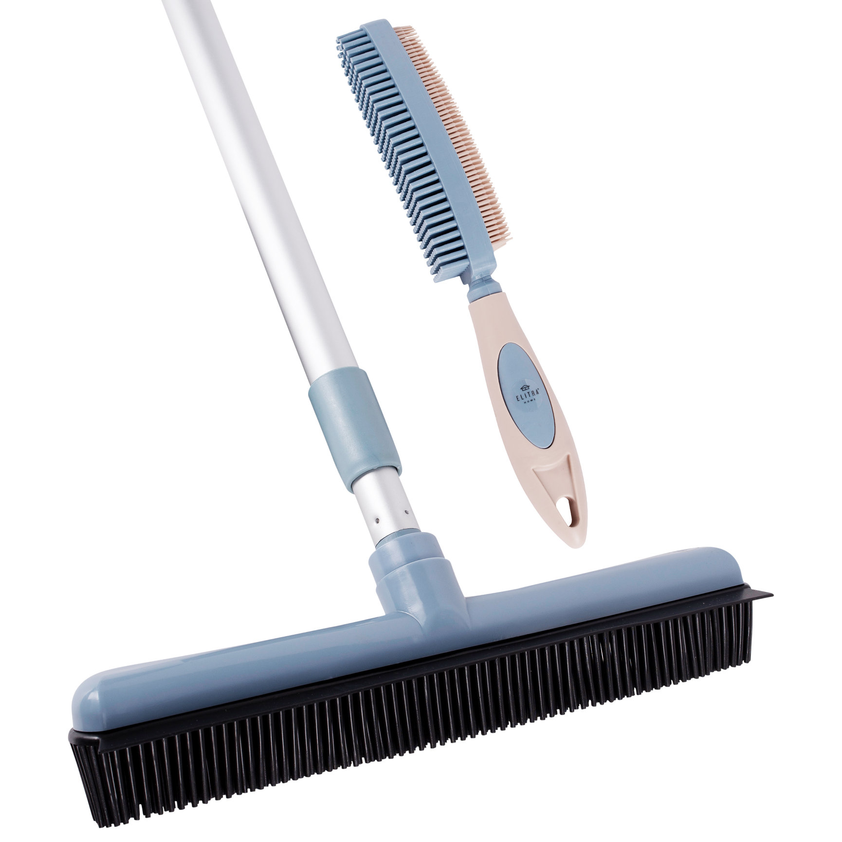 ELITRA 180 515 Pet Hair Cleaning Broom And Squeegee With Adjustable   601265 