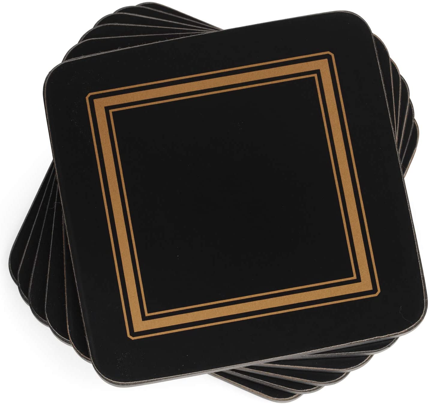 Pimpernel Classic Black Collection Coasters Set of 6 749151452404 eBay