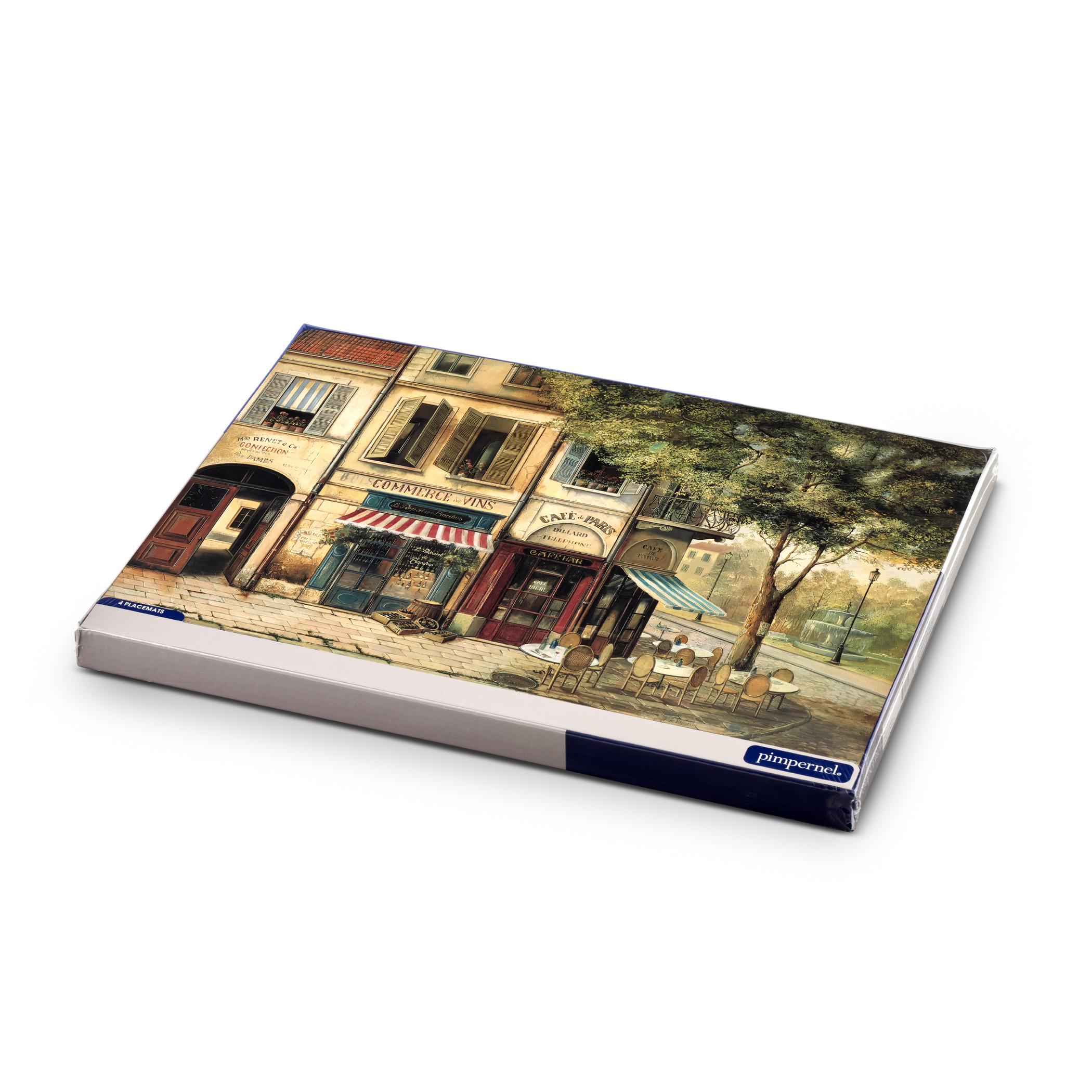 Pimpernel Parisian Scenes CorkBacked Placemats, Set of 4, 15.7 X 11.7