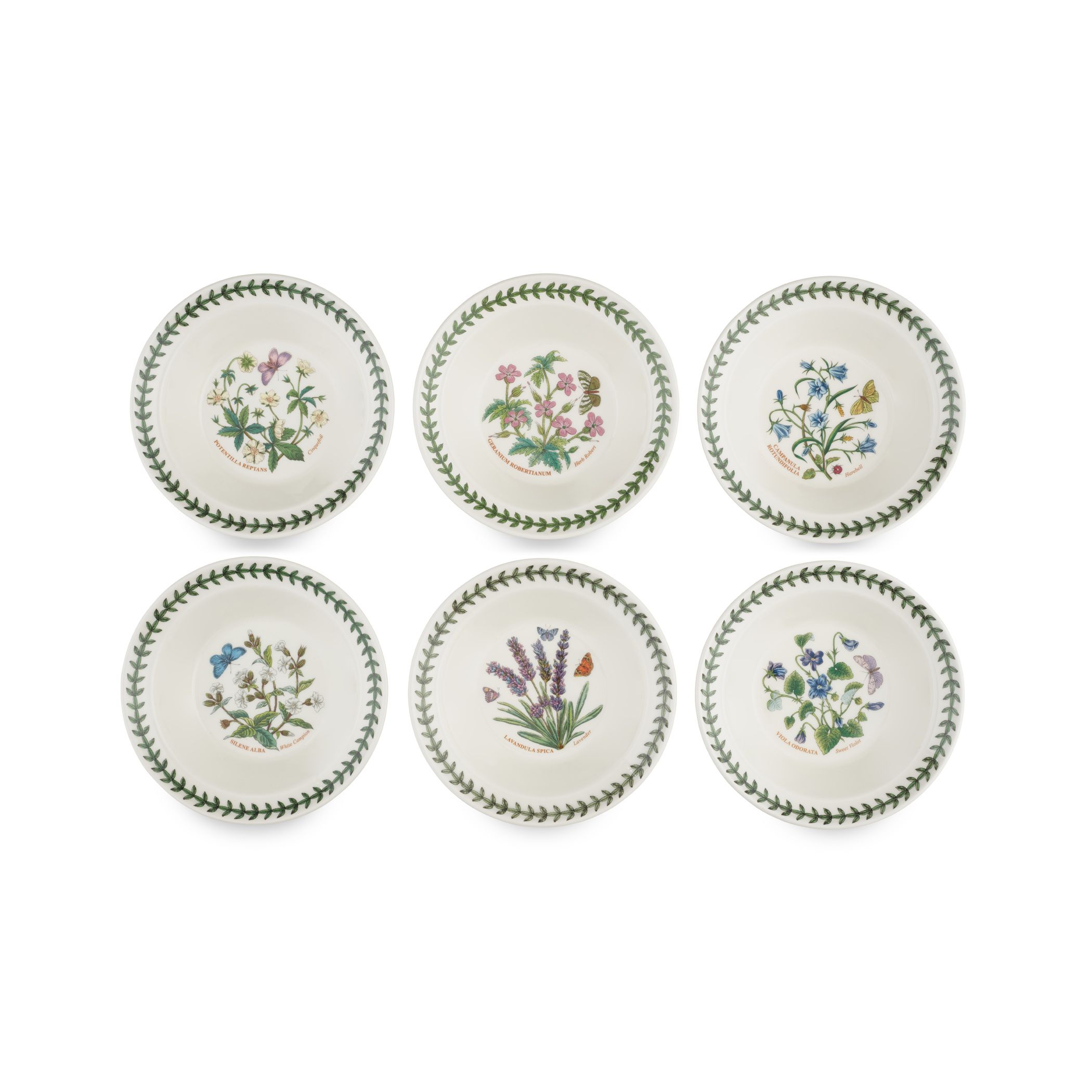 Portmeirion Botanic Garden 30 Piece Dinnerware Set - Service for 6 - Earthenware